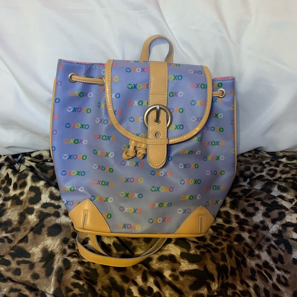 XOXO periwinkle backpack